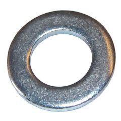 Flat Steel Washers BZP, M4 (100 Pack)