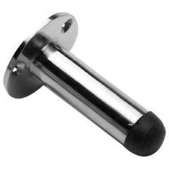 Pillar Door Stop, Chrome 63mm