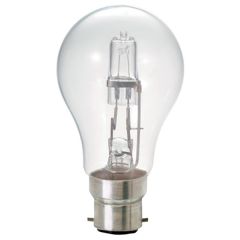 Energy Saving Light Bulbs, Dimmable GLS Standard, 53W BC/B22/B22d/BA22d (5 x Twinpacks)