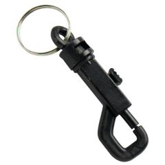 Hipster Style Key Ring, Black