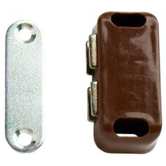 Magnetic Catches, Medium Brown (10 Pack)