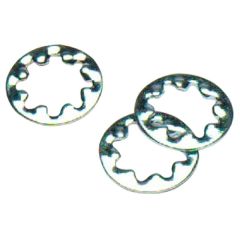 Shakeproof Washers with Internal Teeth, BZP M8 (50 Pack)