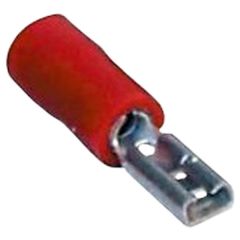 Auto Insulated Connector 5 Amp 2.8mm Female Red (50 Pack)
