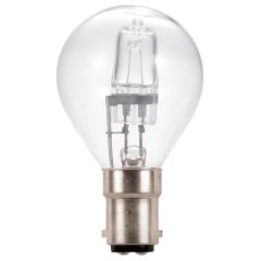 Energy Saving Light Bulbs, Dimmable Golfball/ Globe, 18W SBC/B15/B15d/BA15d (5 x Twinpacks)