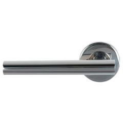 Banbury Door Handles, Pair Polished Stainless Steel, 140mm