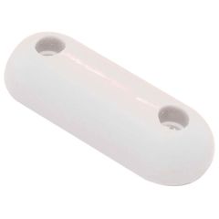 Buffers, White Suitable for Toilet Seats, 60mm x 22mm x 12mm (4 Pack)