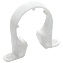 Waste Compression Fittings, Pipe Clips 40mm (5 Pack)