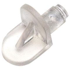 Push-In Shelf Supports, Clear (50 Pack)