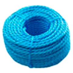 3-Ply Polypropylene Blue Rope, 7mm Gauge x 30 Metre Coil, 21g Per Metre