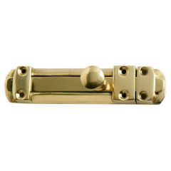 Tower Bolt, Solid Brass 150mm