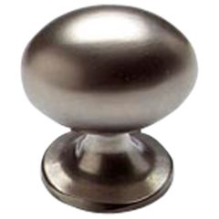 Oval Knob, Matt Nickel 32mm