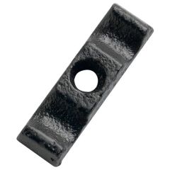 Turn Button Gate/ Door Catches, Black Japanned 50mm (5 Pack)