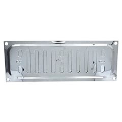 Adjustable Vent Cover, Bright Chrome Surface Mounting, Overall Dimensions: 9.5" x 3.5"