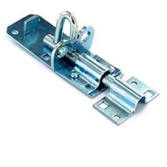 Heavy Duty Pad Bolt, Bright Finish 150mm