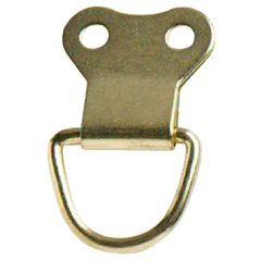 Picture D Rings, Large Brassed (10 Pack)