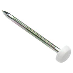 uPVC Pins with White Heads, Stainless Steel 30mm (100 Pack)