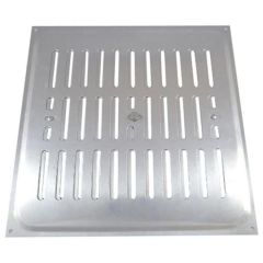 Adjustable Vent Cover, Aluminium Surface Mounting, Overall Dimensions: 9.5" x 9.5"