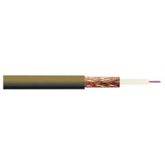 Single Coaxial TV/ Satellite Cable, 48 Strand RG6 75 Ohm, Brown x 10 Metres