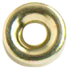 Screw Cup Washers to Fit No. 8 Screw, Brassed (100 Pack)