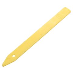 Plant Labels, Yellow Plastic 120 x 10mm (50 Pack)