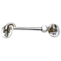 Silent Cabin Hook, Chrome Plated 100mm