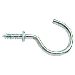 Cup Hooks, Chrome Plated 32mm (10 Pack)