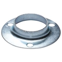Wardrobe Rod Sockets, BZP 19mm (10 Pack)