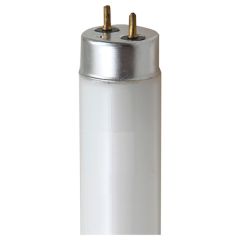 Triphosphor Energy Efficient Fluorescent Tube, White 3500K, T8/G13 20W 2-Pin, 2' (600mm) including pins