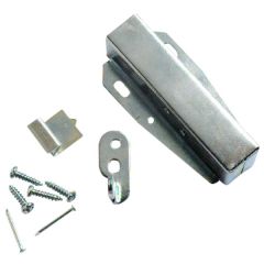 Touch Latch for Cupboards, Doors or Loft Hatch & Fixings