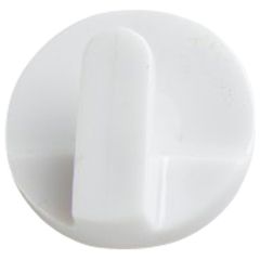 Self Adhesive Round Hooks, Small White (6 Pack)