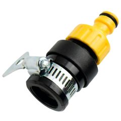 Snap-Fit Tap Connector, Hozelock Compatible, Plastic 13mm