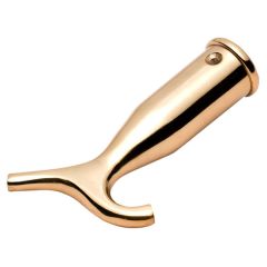 Sash Pole Hook, Solid Brass