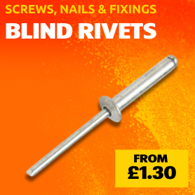 Pop Rivets from £1.30