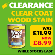 Everbuild Maintenance Clear Coat Wood Stain 750ml