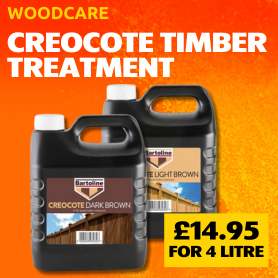 Creocote Timber Treatments from £14.95 for 4 Litres