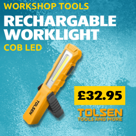 Tolsen Worklight COB LED Rechargable