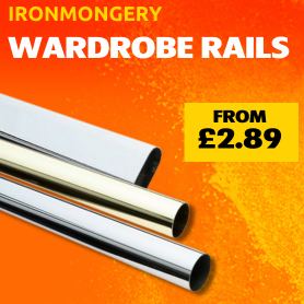 Wardrobe Rails from £2.89